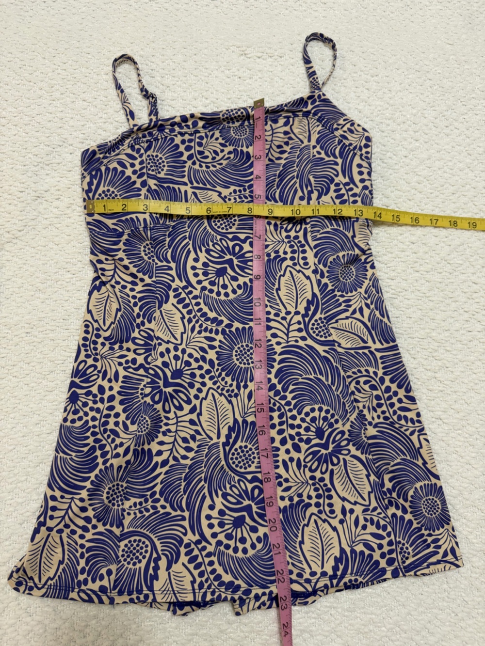 Free People + Seea Bolinas One-Piece Swimsuit Women’s Size Large Vacation Retro - Picture 4 of 14